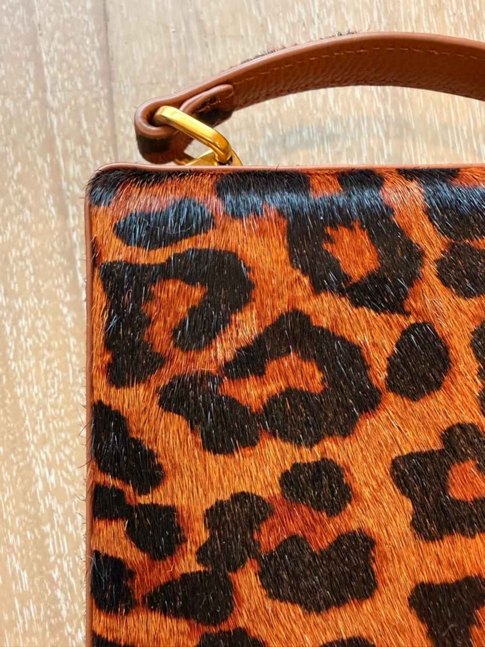 Brandon Blackwood Leopard Print Small Kendrick Trunk - Picture 4 of 8